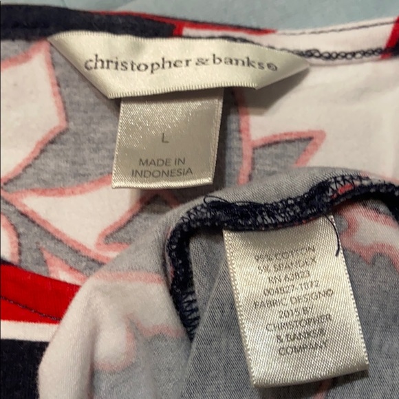 Christopher and Banks long sleeved top - Picture 3 of 3